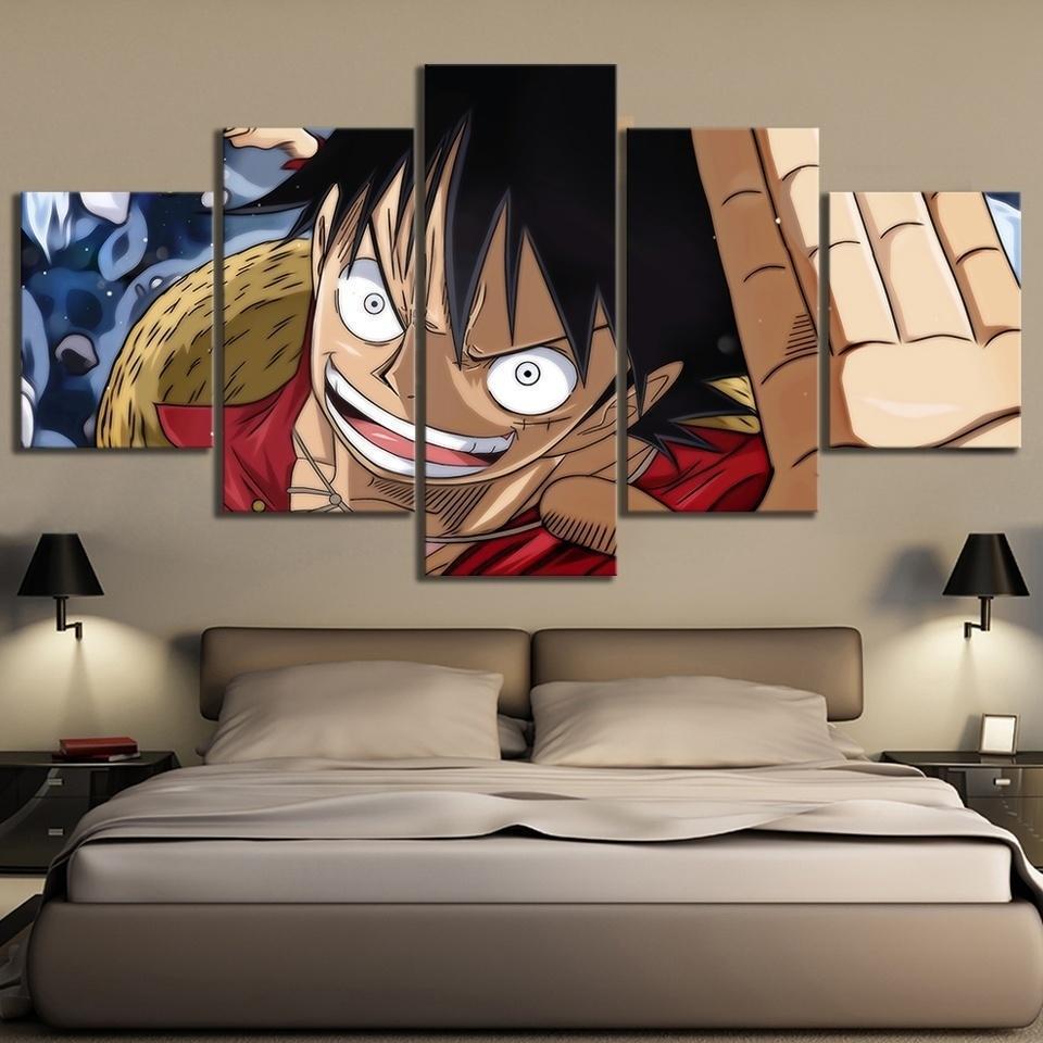 One Piece Monkey D. Luffy 3 Anime Canvas Wall Art