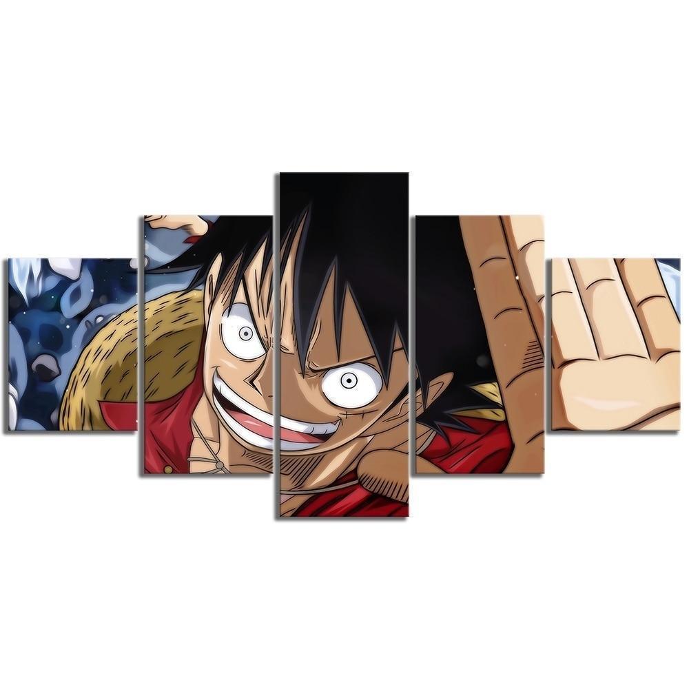 One Piece Monkey D. Luffy 3 Anime Canvas Wall Art