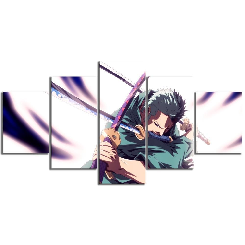 One Piece Roronoa Zoro 2 Anime Canvas Wall Art