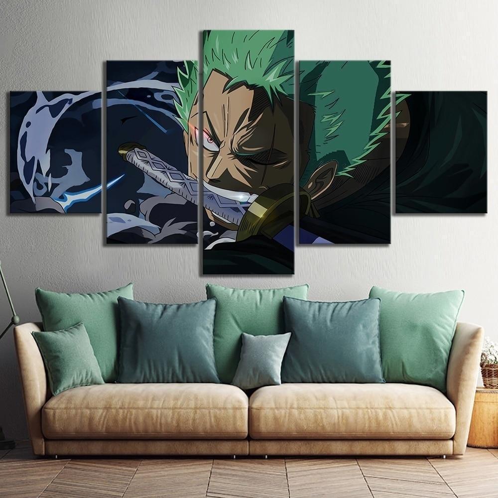 One Piece Roronoa Zoro  Anime Canvas Wall Art