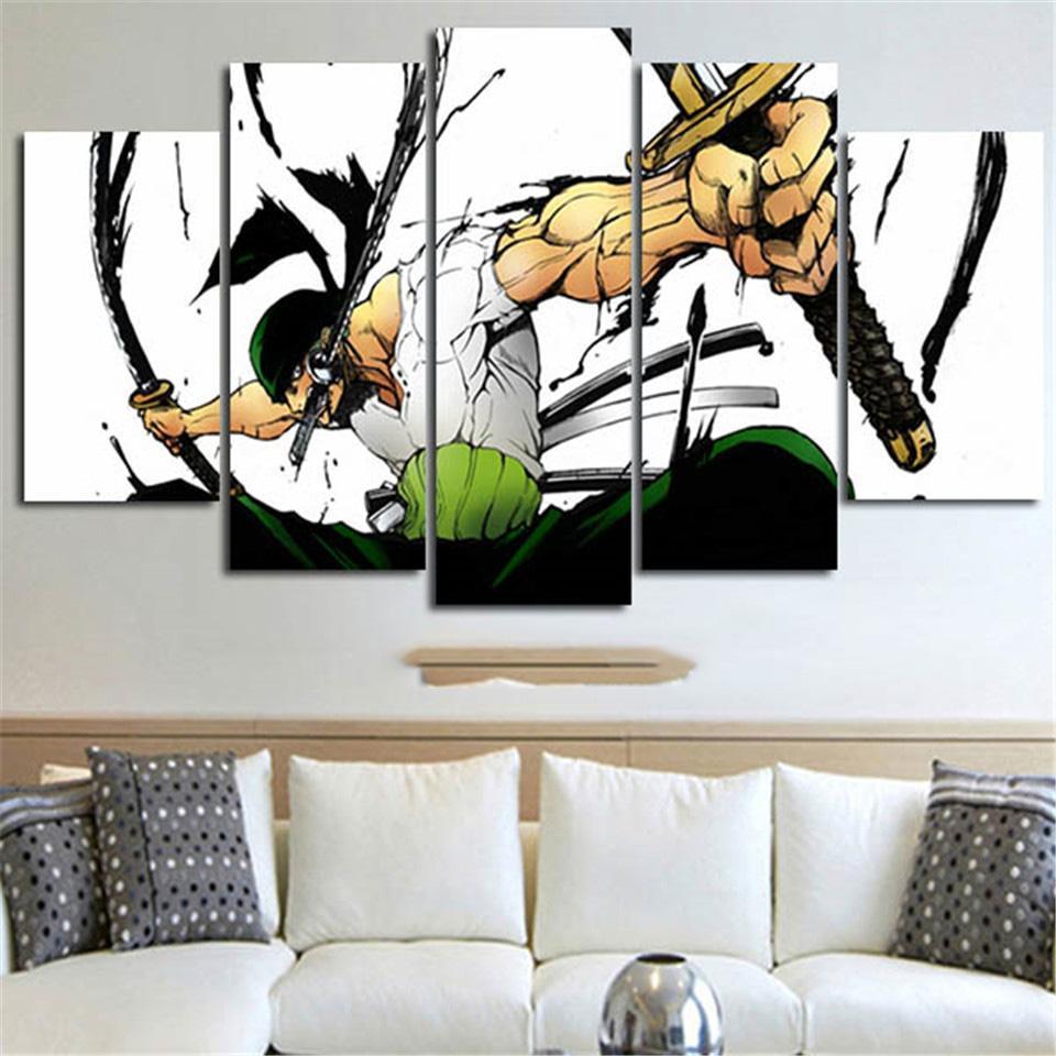 One Piece Zozo Anime Canvas Wall Art