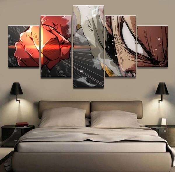 One Punch Man Anime Canvas Wall Art