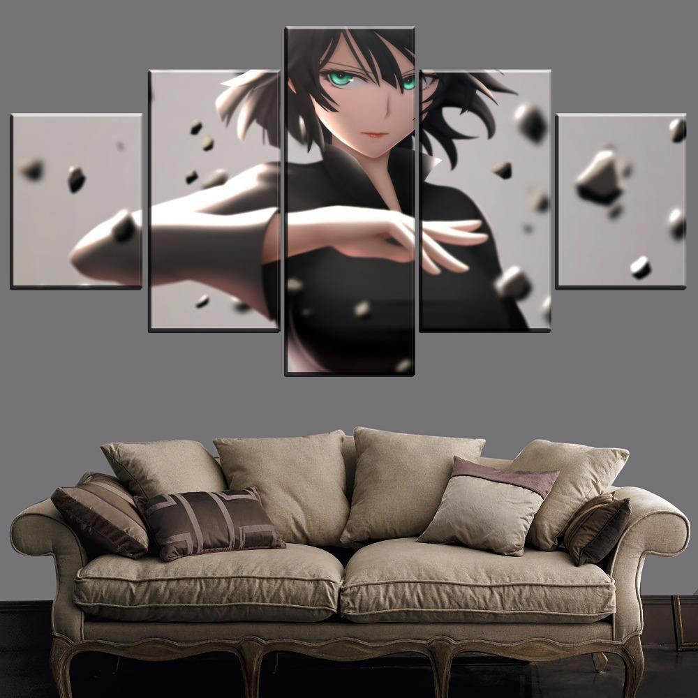 One Punch Man Fubuki 'Hellish Blizzard' 1 Anime Canvas Wall Art