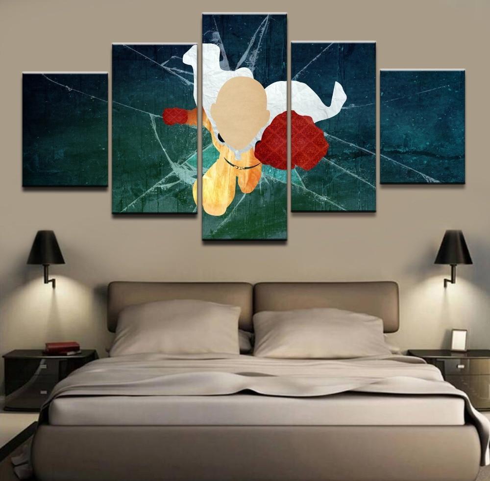 One Punch Man Saitama 'Caped Baldy' 12 Anime Canvas Wall Art