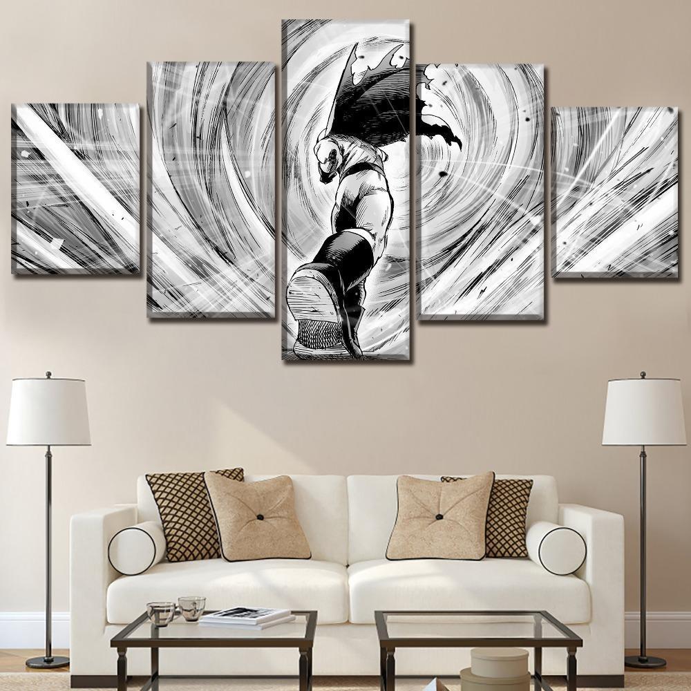 One Punch Man Saitama 'Caped Baldy' 9 Anime Canvas Wall Art