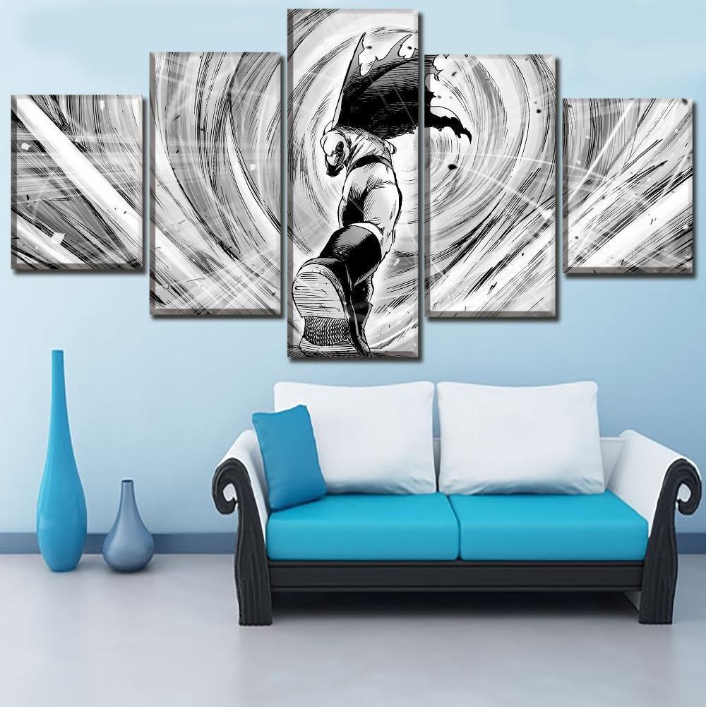 One Punch Man Saitama 'Caped Baldy' 9 Anime Canvas Wall Art