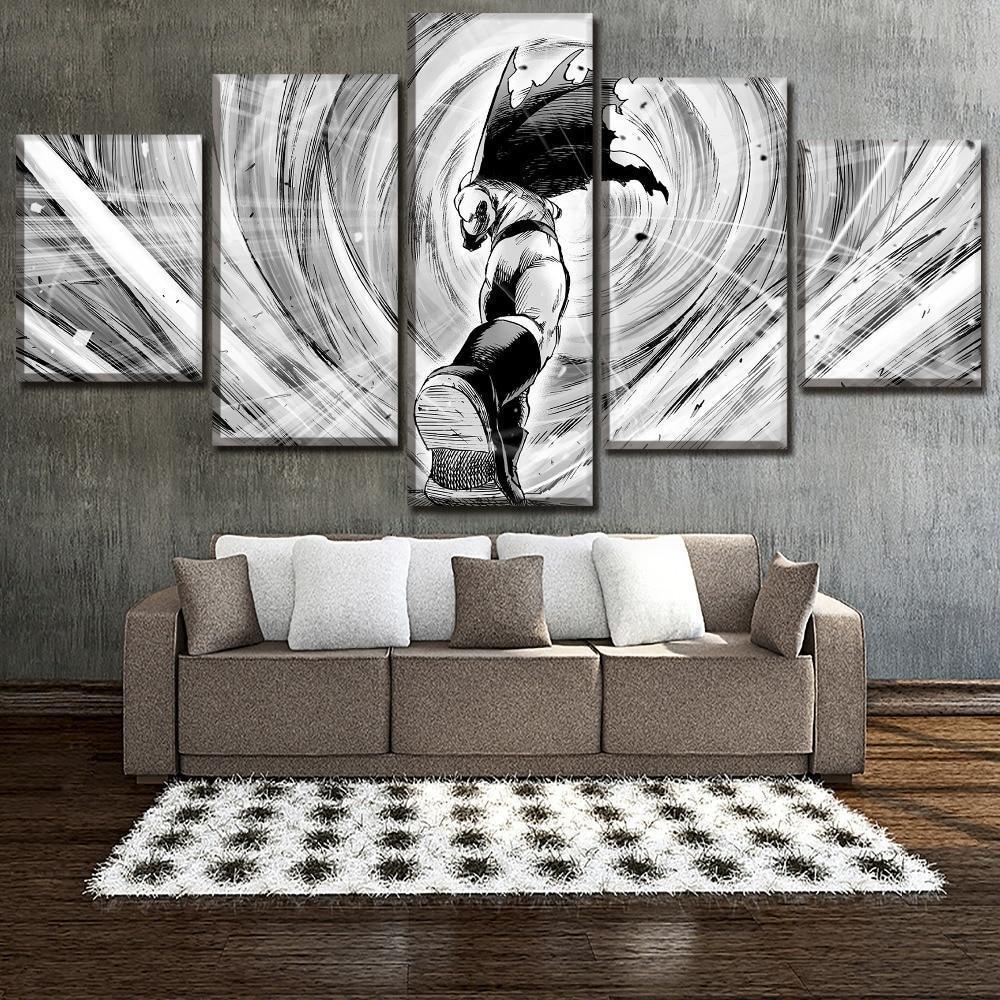 One Punch Man Saitama 'Caped Baldy' 9 Anime Canvas Wall Art