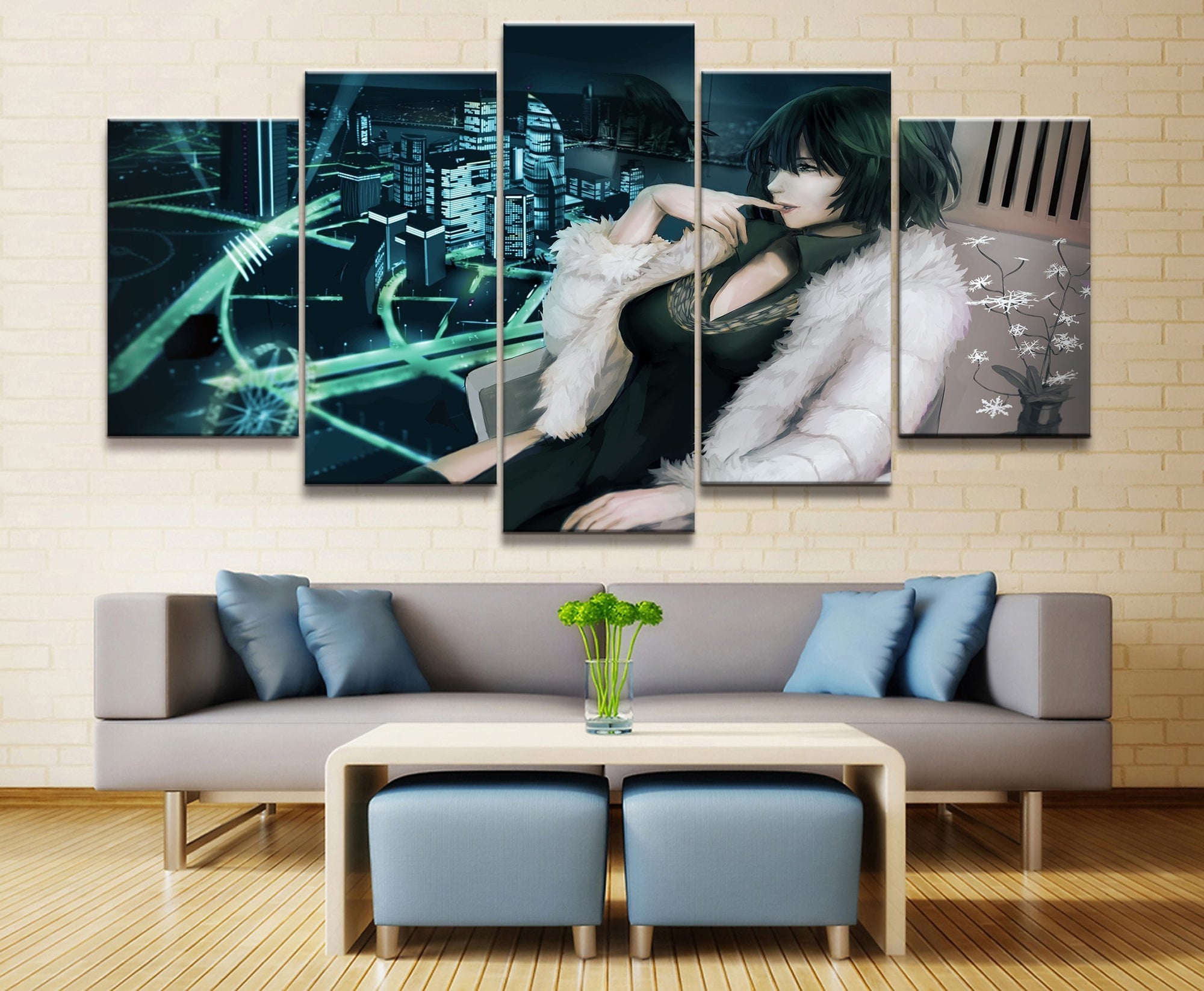 One Punch Man Tatsumaki 2 Anime Canvas Wall Art