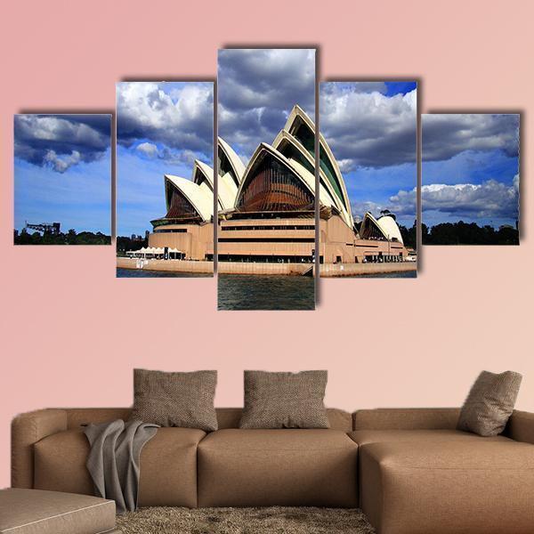 Opera House In Sydne Nature Canvas Wall Art