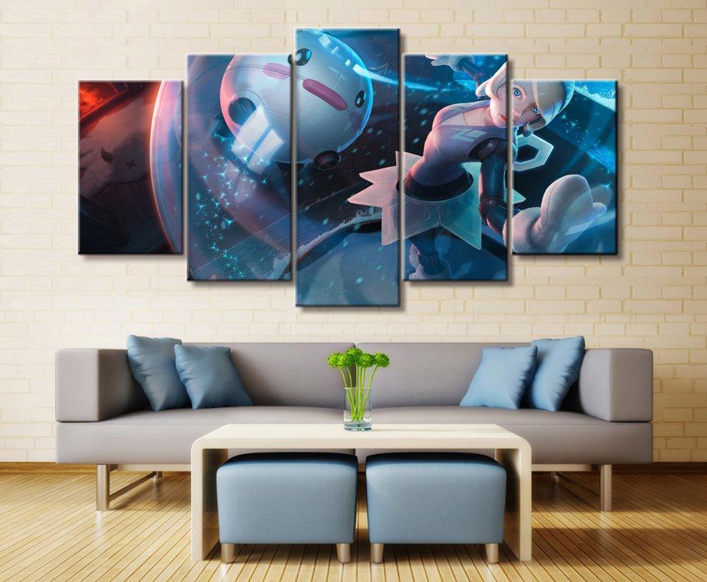 LOL League Of Legends Orianna 2 Gaming Canvas Wall Art