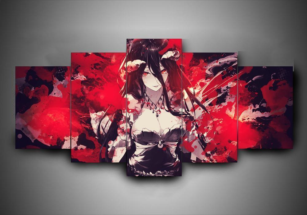 Overlord 1 Anime Canvas Wall Art