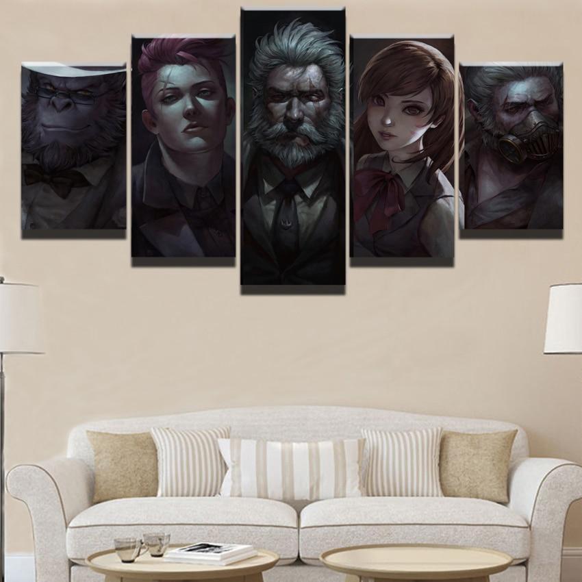 Overwatch Champion Be Like Human Gaming Canvas Wall Art
