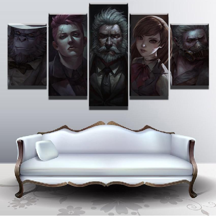 Overwatch Champion Be Like Human Gaming Canvas Wall Art