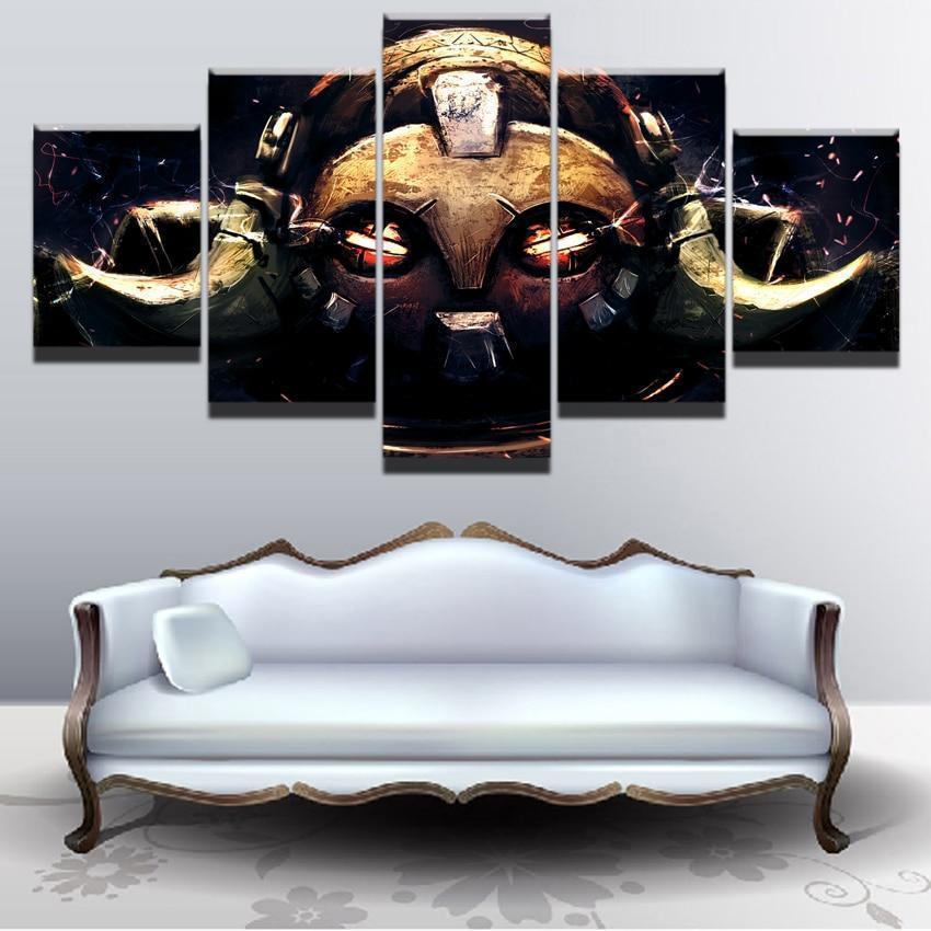 Overwatch Orisa Champion Gaming Canvas Wall Art