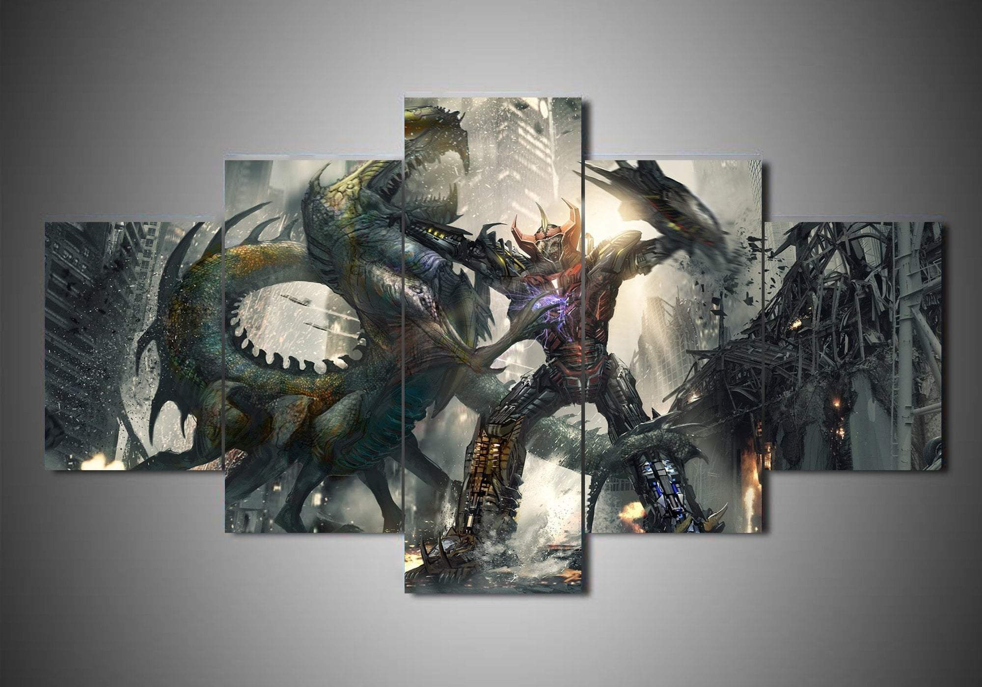 Pacific Rim 2 Movie Canvas Wall Art