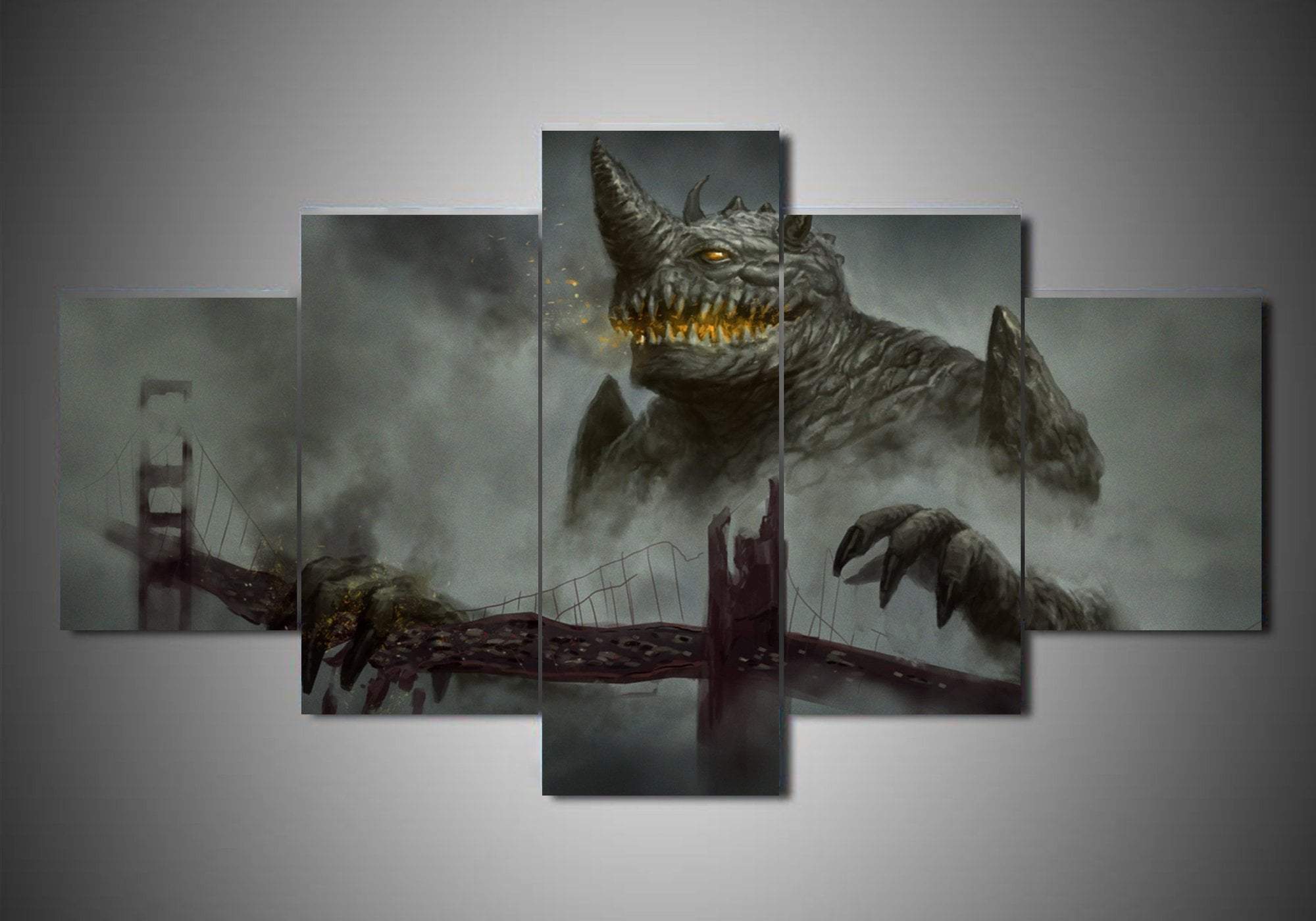 Pacific Rim 3 Movie Canvas Wall Art