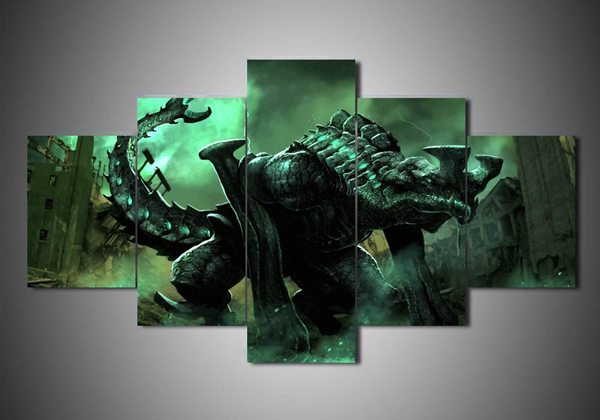 Pacific Rim 4 Movie Canvas Wall Art