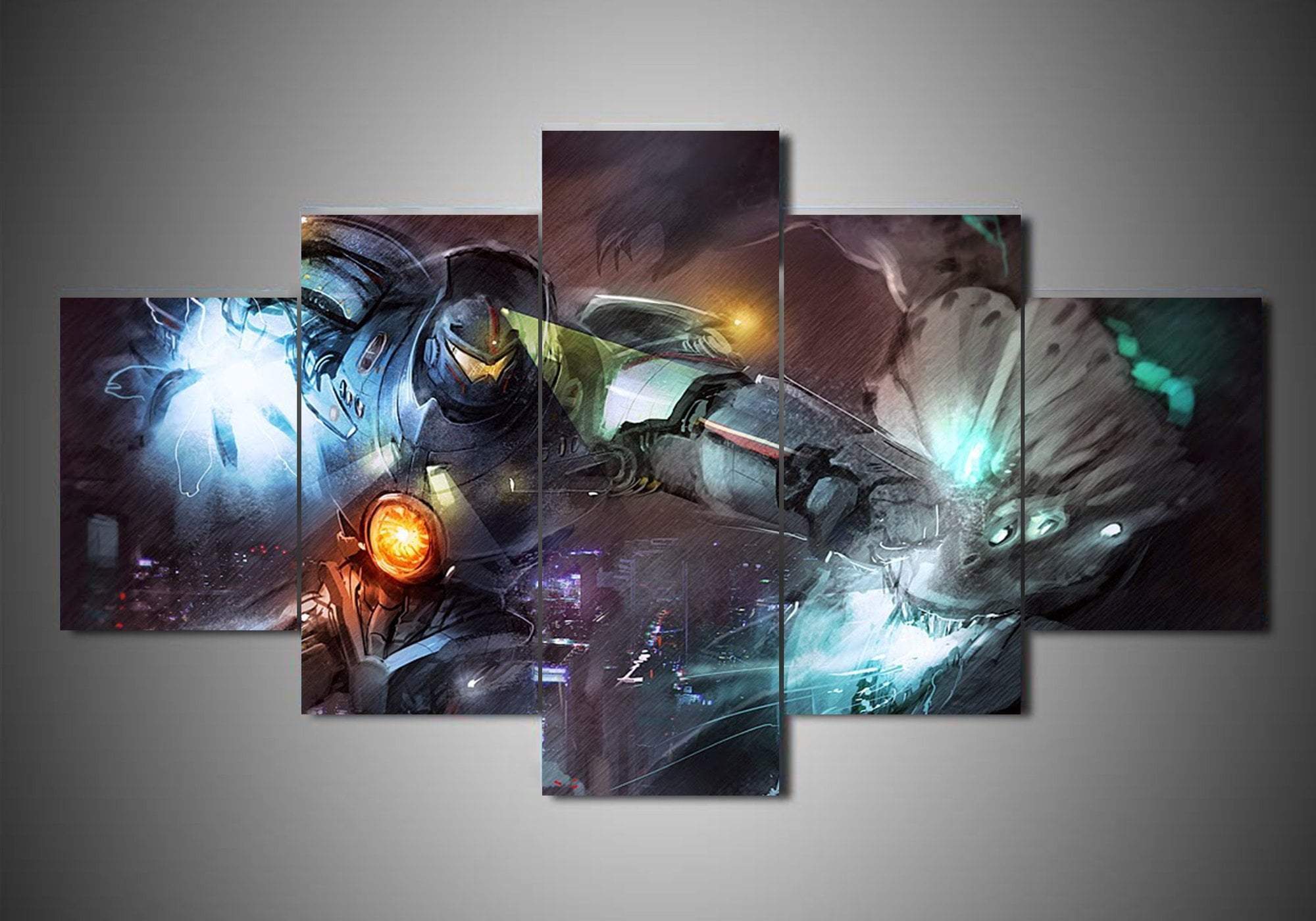 Pacific Rim Movie Canvas Wall Art