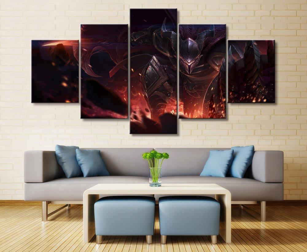 LOL League Of Legends Pantheon Gaming Canvas Wall Art
