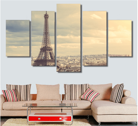 Paris Nature Canvas Wall Art