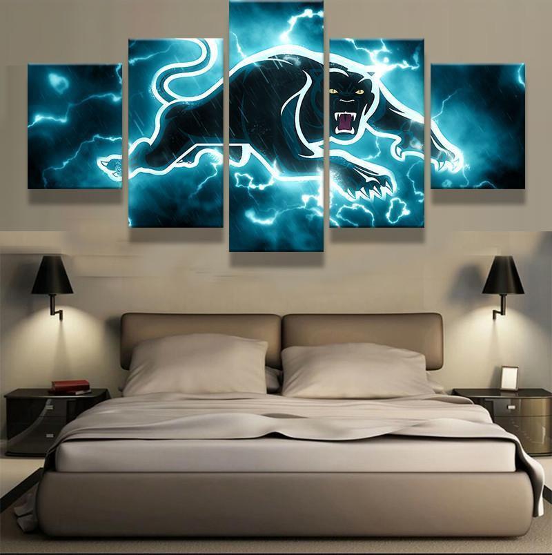 Penrith Panthers NRL Football Canvas Wall Art