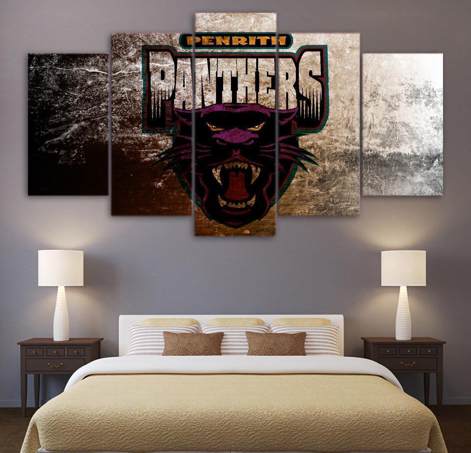 Penrith Panthers NRL Football Canvas Wall Art