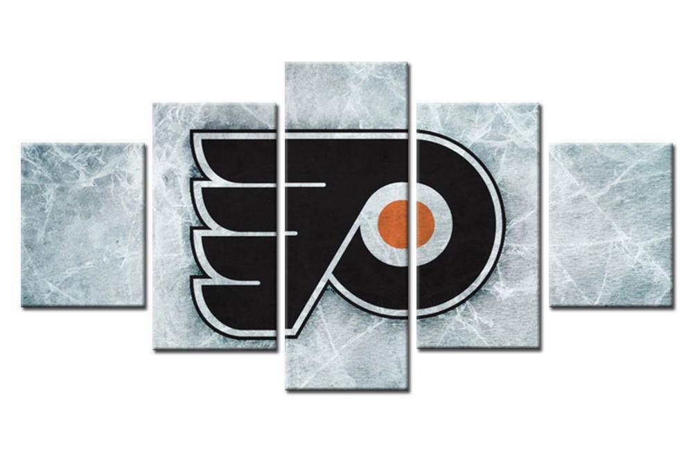Philadelphia Flyers Logo 3   Ice Hockey Canvas Wall Art