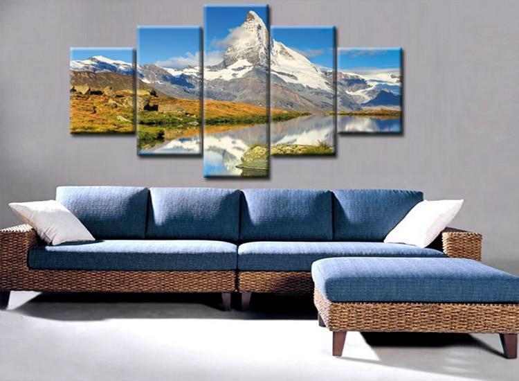 Phu Si Mountain Canvas Wall Art