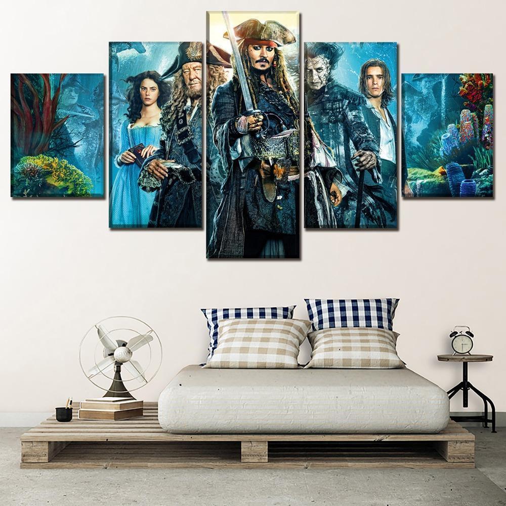 Pirates of the Caribbean: Dead Men Tell No Tales 1 Movie Canvas Wall Art