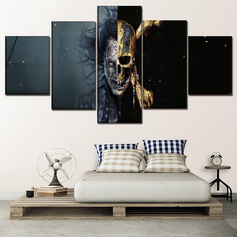 Pirates of the Caribbean Poster 1 Movie Canvas Wall Art