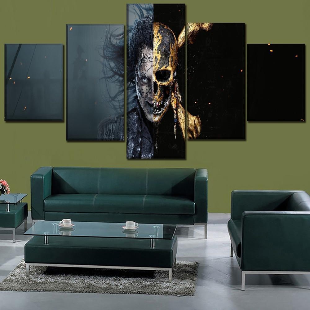 Pirates of the Caribbean Poster 1 Movie Canvas Wall Art