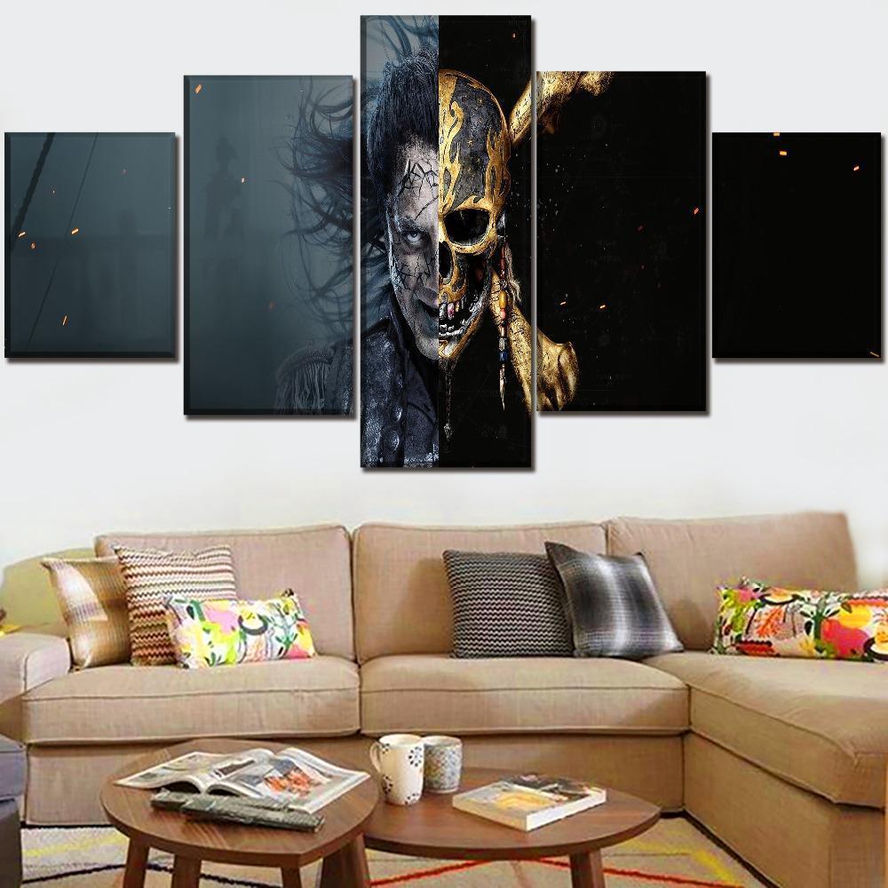 Pirates of the Caribbean Poster 1 Movie Canvas Wall Art
