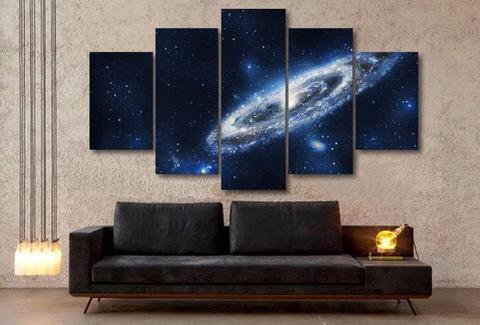 Planet Of The Fantasy Space Canvas Wall Art
