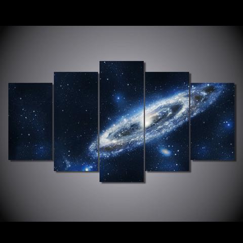 Planet Of The Fantasy Space Canvas Wall Art
