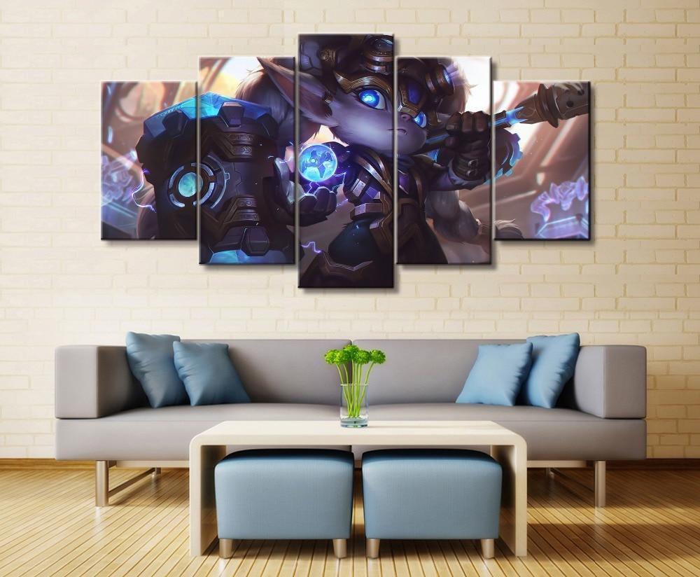 LOL League Of Legends Poppy 2 Gaming Canvas Wall Art