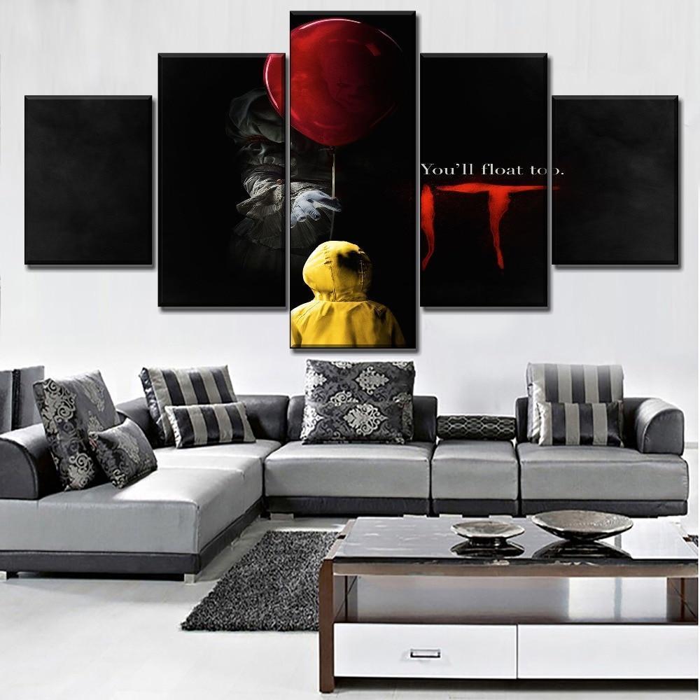 Poster Movie It Canvas Wall Art