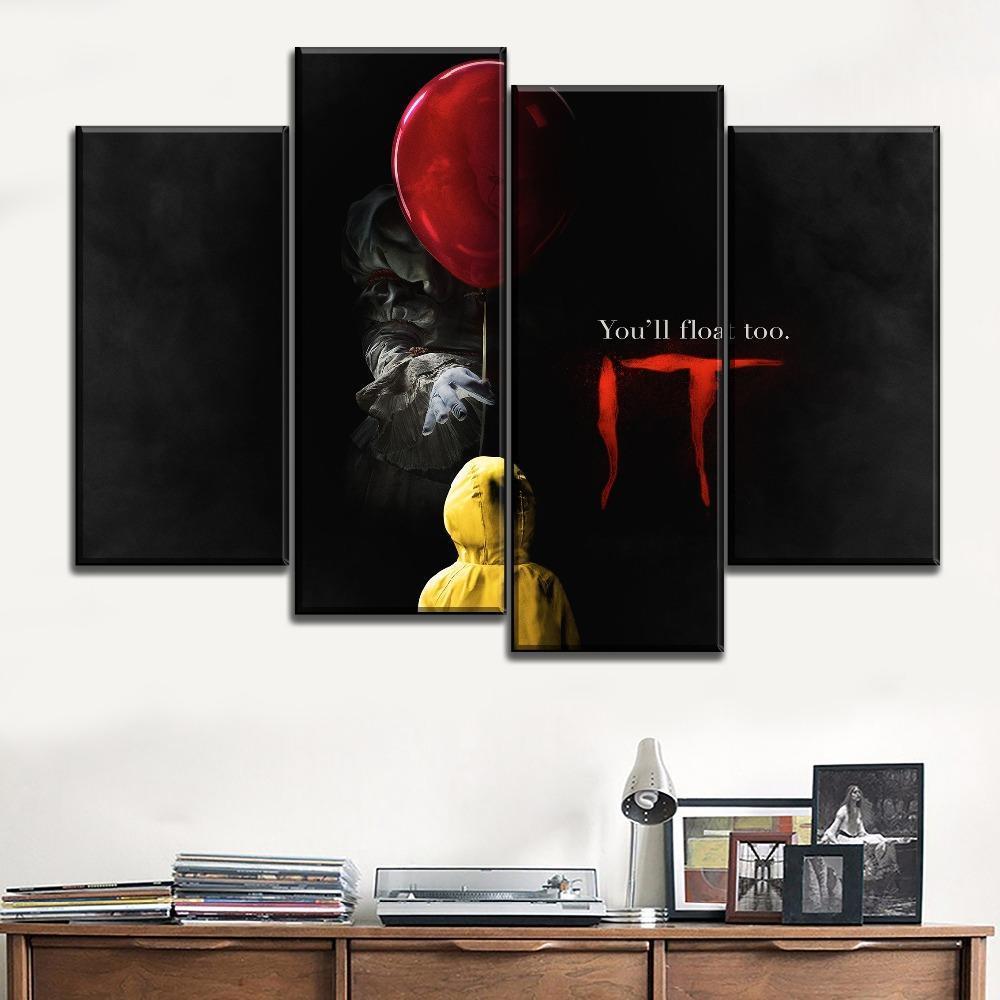 Poster Movie It Canvas Wall Art