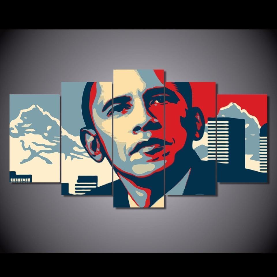 President Barack Obama 1 Canvas Wall Art