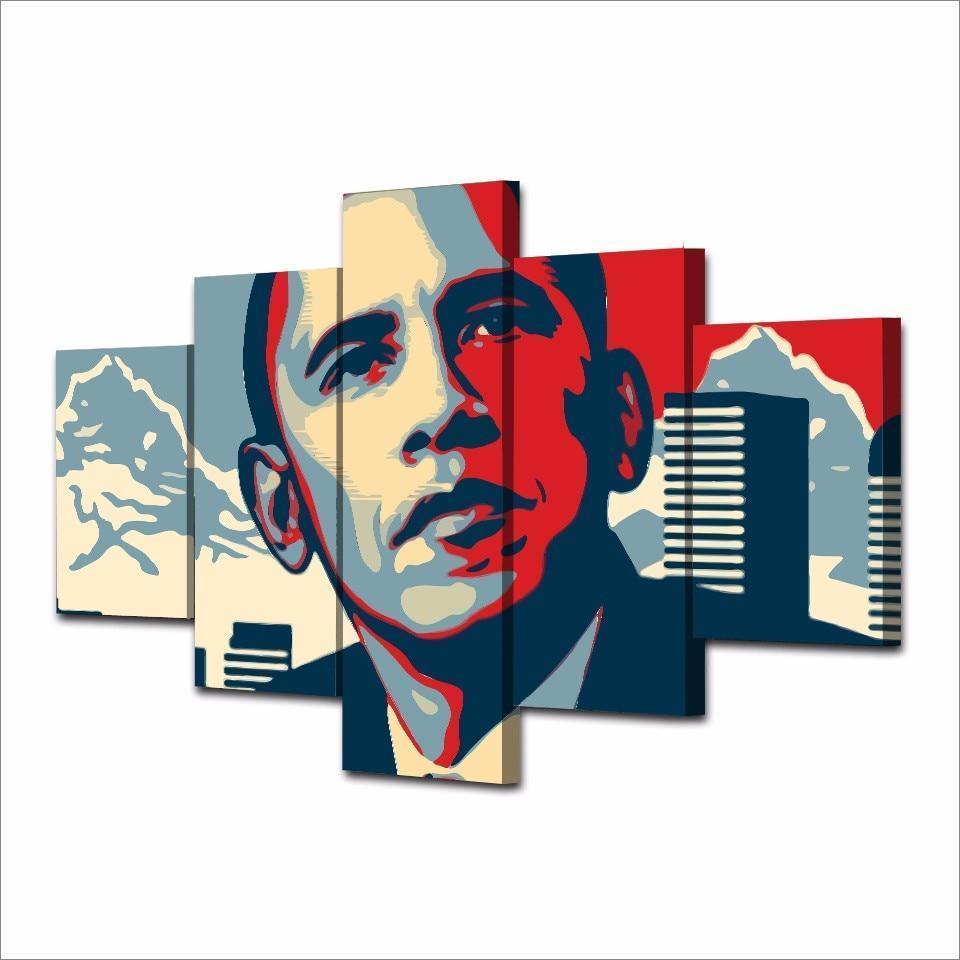 President Barack Obama 1 Canvas Wall Art