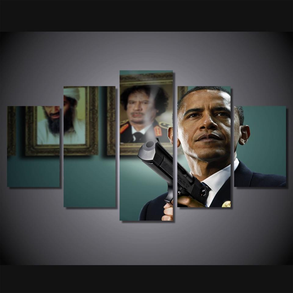 President Barack Obama Canvas Wall Art