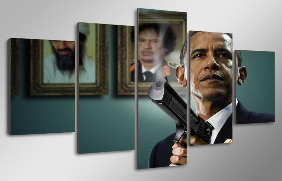 President Barack Obama Canvas Wall Art