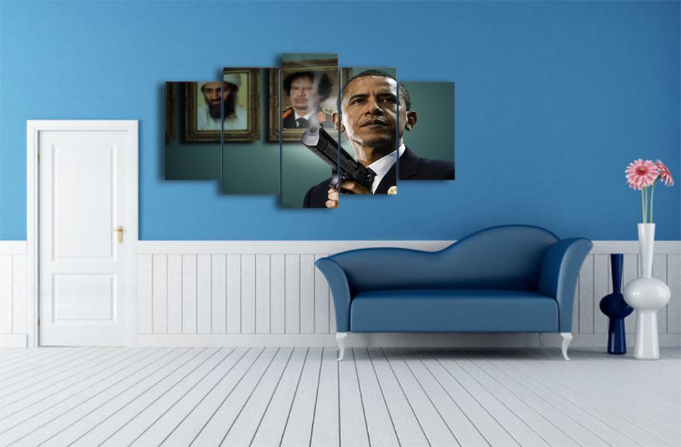 President Barack Obama Canvas Wall Art
