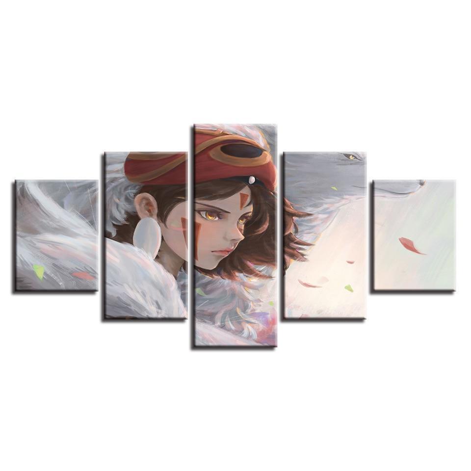 Princess Mononoke Anime Canvas Wall Art