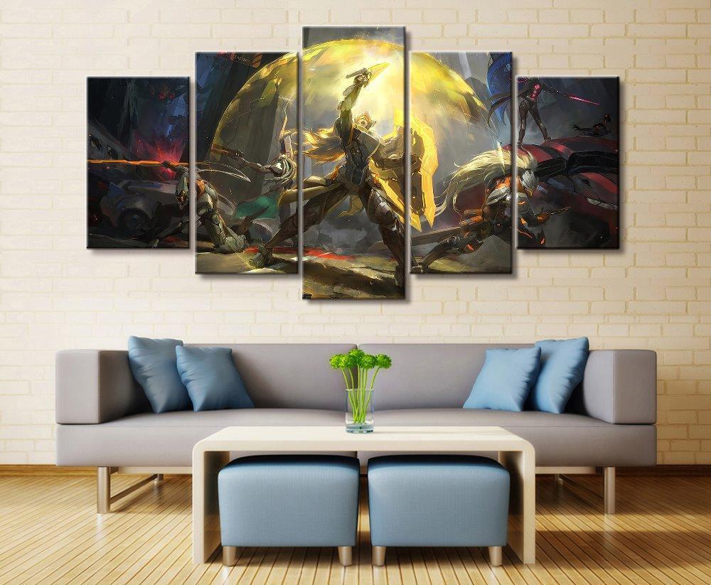 LOL League Of Legends PROJECT Gaming Canvas Wall Art