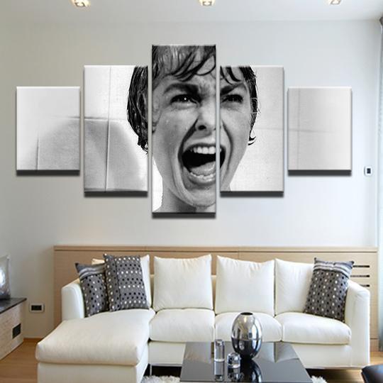 Psycho Movie Alfred Hitchcock Movie Canvas Wall Art