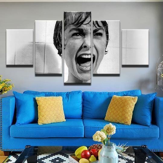 Psycho Movie Alfred Hitchcock Movie Canvas Wall Art