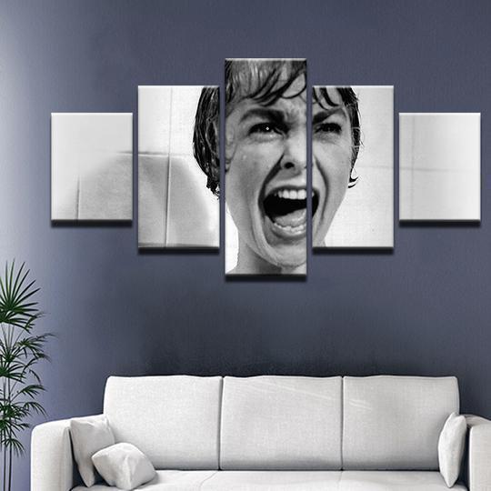 Psycho Movie Alfred Hitchcock Movie Canvas Wall Art