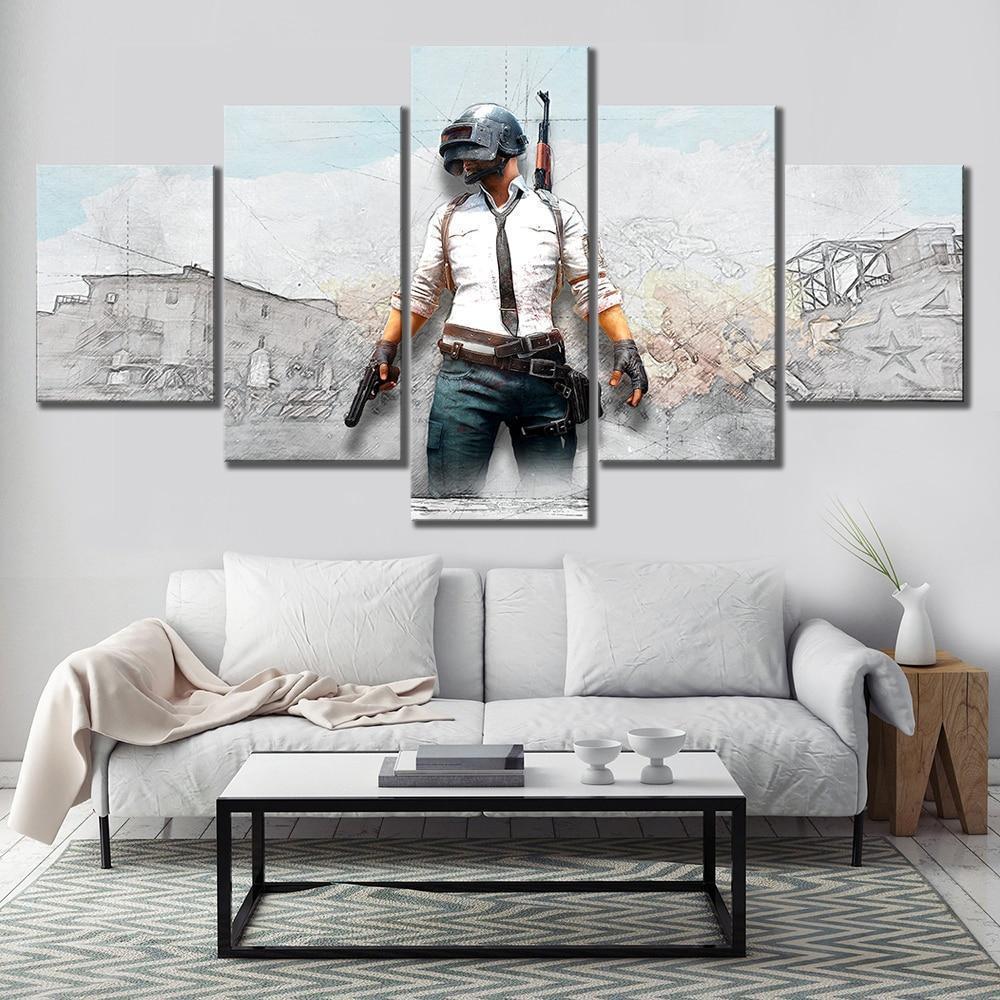 PUBG Clasical Character Gaming Canvas Wall Art
