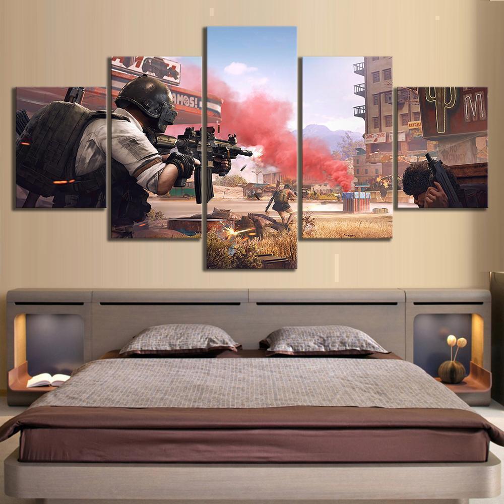 PUBG Stimulate The Battlefield Gaming Canvas Wall Art