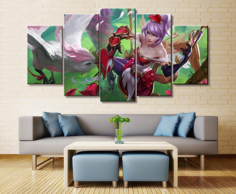 LOL League Of Legends Quinn 2 Gaming Canvas Wall Art